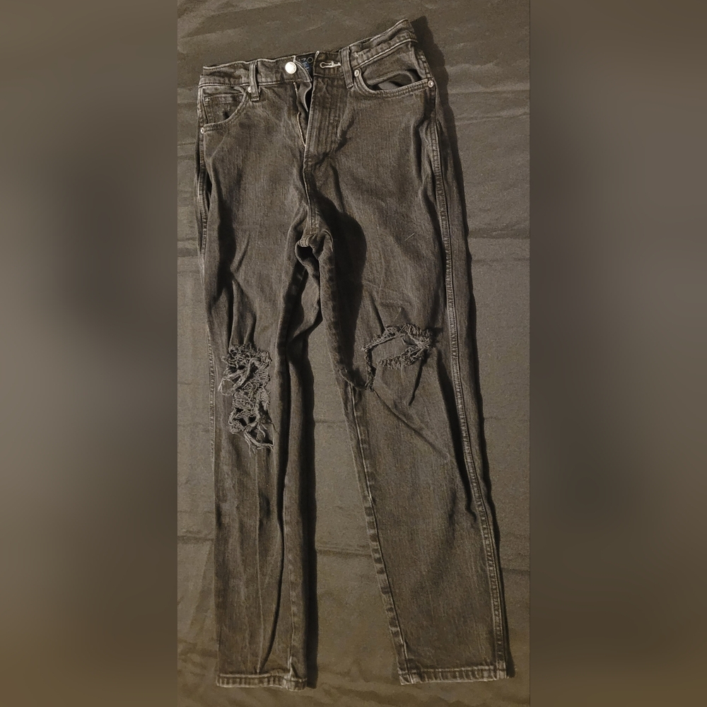 Arizona Jean Company Black Distressed Skinny Jeans